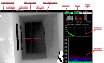 Xcam SLS Screen Diagram