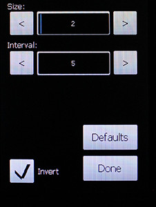 Ovilus IV Motion Mode Settings