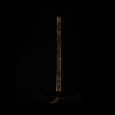 Image of Digital Dowsing Energy Rod in the Dark emitting Yellow
