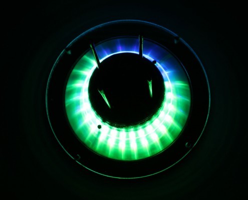 Ghost Adventures Four Quadrant Bullet Sensor by Bill Chappell of Digital Dowsing -Green / Blue