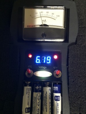 GAC Spirit Battery Drain Experiment By Bill Chappell of Digital Dowsing - Blue with ITC
