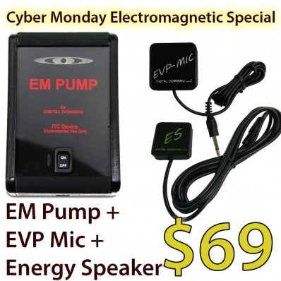 Cyber Monday 2015 EM Pump, EVP Mic, Energy Speaker