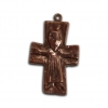 Alien Crucifix Copper Close Up