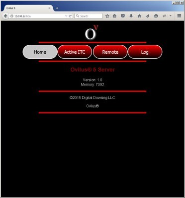 Ovilus-5-WiFi-Web-Screen-Home