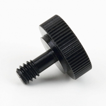 Tripod Adapter 1/4" female to 1/4" male side view