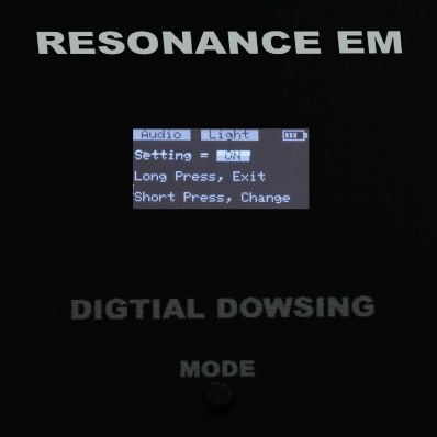Resonance EM - Settings Mode